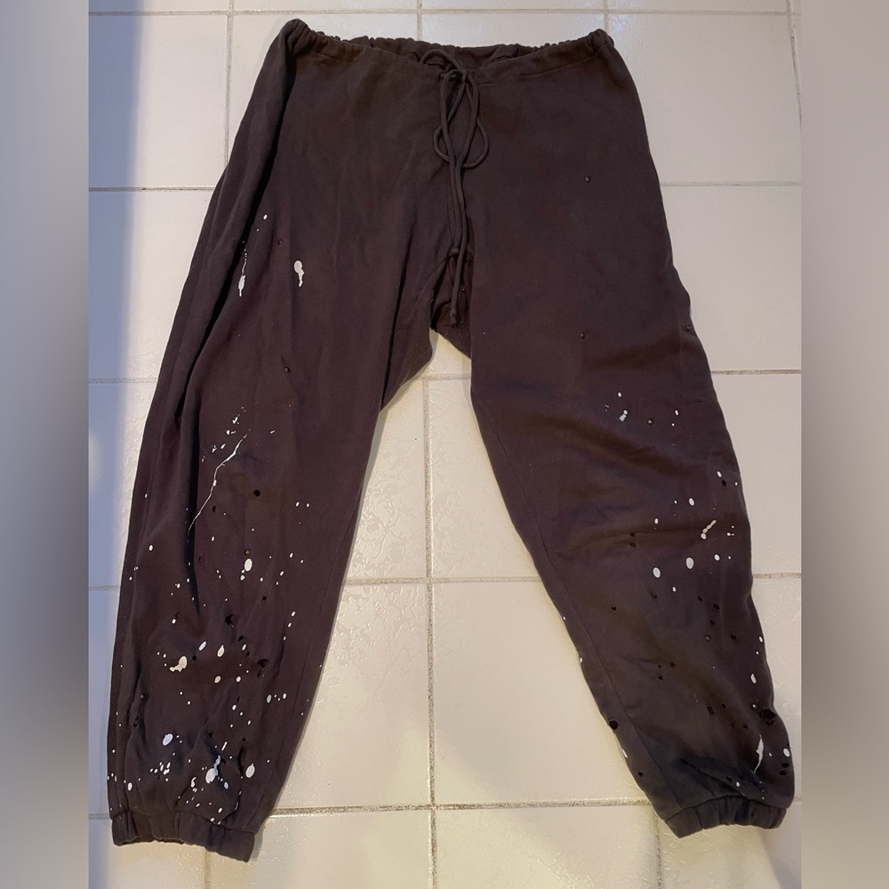 Chaser brand distressed joggers